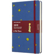 2019年手帳 デイリー Large 星の王子さま ブルー DPP12DC3Y19