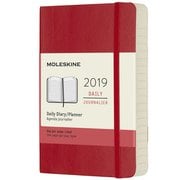 2019年手帳 デイリー Pocket ソフトカバー レッド DSF212DC2Y19