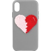 201842 [iPhone XR ケース Woolly Heart Grey]
