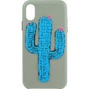 201843 Woolly [iPhone XR ケース Cactus Grey]