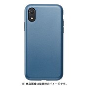UNI-CSIP18M-5HYRCD [iPhone XR用 Smooth Touch Case Azure Blue]