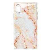 UNI-CSIP18M-5HYSMA [iPhone XR用ケース Maelys Collections Marble Pink]
