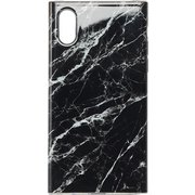 UNI-CSIP18M-5HYSMC [iPhone XR用ケース Maelys Collections Marble Black]