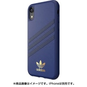 32817 OR SAMBA Moulded Case PU FW18 indigo blue [iPhone XR用ケース ブラック×ホワイト]