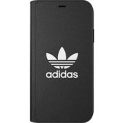 32801 OR Booklet Case CLASSICS TREFOIL FW18 black/white [iPhone XR用ケース ブラック×ホワイト]