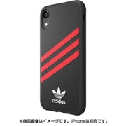 32814 OR SAMBA Moulded Case PU FW18 black/red [iPhone XR用ケース ブラック×ホワイト]