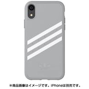 iPhone XR用ケース グレー 32819 OR GAZELLE Moulded Case PU SUEDE FW18 grey