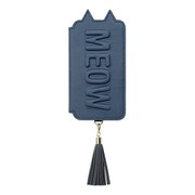 UNI-CSDIP18M-2TTCNV [iPhone XR用ケース Tassel Tail Cat ネイビー]
