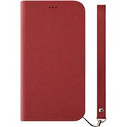 TR-IP18M-FNS-TRD [iPhone XR フリップノートケース FlipNote Slim テクスチャーレッド]