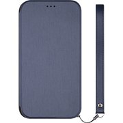 TR-IP18M-FS-HNV [iPhone XR 衝撃吸収フリップシェルケース FlipShell ヘアラインネイビー]