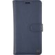 UUIPYSLF002 [iPhone XR用ケース PROTECTIVE GENUINE LEATHER FOLIO with HARD SHELL/NAVY]