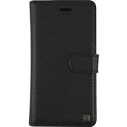 UUIPYSLF001 [iPhone XR用ケース PROTECTIVE GENUINE LEATHER FOLIO with HARD SHELL/Black]
