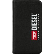 iPhone XR用 DIESEL 2-IN-1 FOLIO CASE -Black LP ＆ Debossed SL DIPH-026-BKLDL