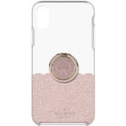 iPhone XR用ケース ROSE GOLD scallop rose GD GT/CL/spade rose GD ring KS-GFTSET-040-SB