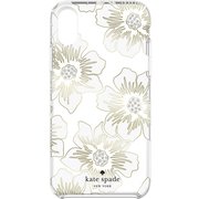 iPhone XR ケース kate spade new york Protective Hardshell Reverse Holly Hock KSIPH-108-RHHCS