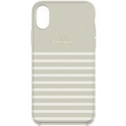iPhone XR用ケース Protec HS -FEEDER STRIPE Clocktower/cream/gold KSIPH-108-FSTCC
