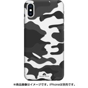 1060CFL02 Camouflage Case-Black [iPhone XS用]