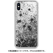 1370SPK15 [iPhone XS ケース 耐衝撃 Sperkle Case Black Stars]