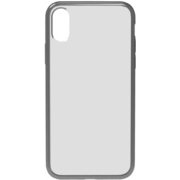 TR-IP18S-TT-BK [iPhone XS用 Turtle ハイブリッドケース クリアブラック]