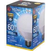LED電球 E26口金 広配光タイプ ボール電球 60形相当 昼白色 密閉器具対応 LDG7N-G-6V5