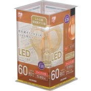 LEDフィラメント電球 E26口金 60形相当 キャンドル色相当  密閉器具対応 LDA7C-G-FK