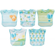 Wipe-off Bib (5set) Aqua Balloon 101258-638-26