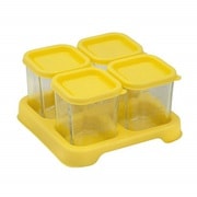Baby Food Glass Cubes (120ml/4pk) Yellow 162991-400-00