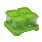 Baby Food Glass Cubes (120ml/4pk) Green 162991-500-00