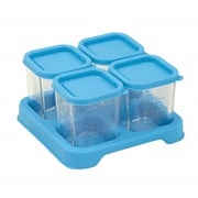 Baby Food Glass Cubes (120ml/4pk) Aqua 162991-602-00