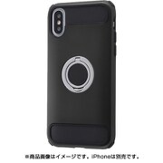 RT-P20AC2/B [iPhone XS/X用 耐衝撃ケース リング付360 ブラック]