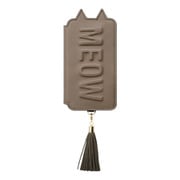 UNI-CSDIP18S-2TTCGY [iPhone XS用ケース Tassel Tail Cat グレー]