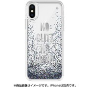 iPhone XS用 Liquid Glitter -NO GLITZ NO GLORY SV foil/mm GT/CL KSIPH-079-NGNGS