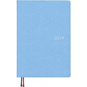 アポイント デスク 2019年版 1週間バーチカル A5 ブルー E1667