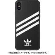 32807 [iPhone XS Max用 OR SAMBA Moulded Case PU FW18 ブラック/ホワイト]