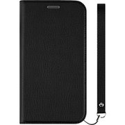 TR-IP18L-FNST-TSBK [iPhone XS Max用 シュリンクブラック クラリーノ フリップノートケース]