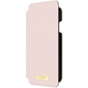 iPhone XS Max用 INLAY WRAP FOLIO SAFFIANO rose quartz KSIPH-121-SRQ