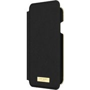 iPhone XS Max用 INLAY WRAP FOLIO SAFFIANO black KSIPH-121-SBLK