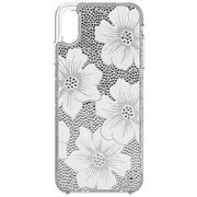 iPhone XS Max用 FULL CLEAR CRYSTAL HOLLYHOCK/silver KSIPH-124-HHCCS
