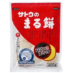 サトウのまる餅 パリッとスリット 400g