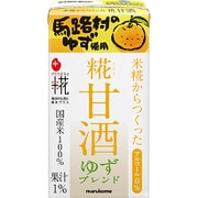 プラス糀 米糀からつくった糀甘酒 ゆずブレンド 125ml×18本