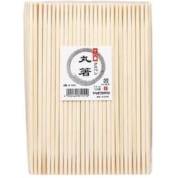 十八番シリーズ アスペン 丸箸 24cm 100膳 Q-062