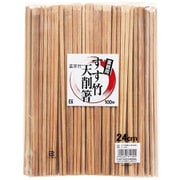 すす竹 天削箸 24cm 100膳 P-429