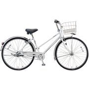 ロングティーンDX（デラックス） S型 26型 内装3段変速 2019年モデル P.Xスノーホワイト LT6STP 1D97DC0