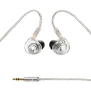 MK2 Lunatic Silver Infinity driver搭載ハイブリッド型インナーイヤーイヤホン AZLA-02R-SLV
