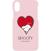 SNG-300B [iPhone XS用 ハート ピーナッツ ハードケース]