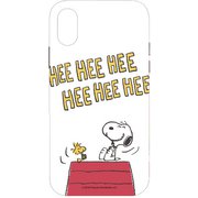 SNG-301A [iPhone XS用 HEHEHE ピーナッツ ソフトケース]