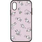 SNG-306B [iPhone XR用 IIIIfit（イーフィット）ケース ジャンプ ピーナッツ]