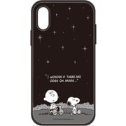 SNG-306E [iPhone XR用 IIIIfit（イーフィット）ケース 夜空 ピーナッツ]