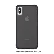 CM037842 [iPhone XS Max用ケース タフクリア マットBK]