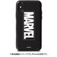 PHFGSM18A-LBK [iPhone XS/X用 マーベルロゴBK GolfSlide]